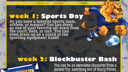 theme week flyers for session 13